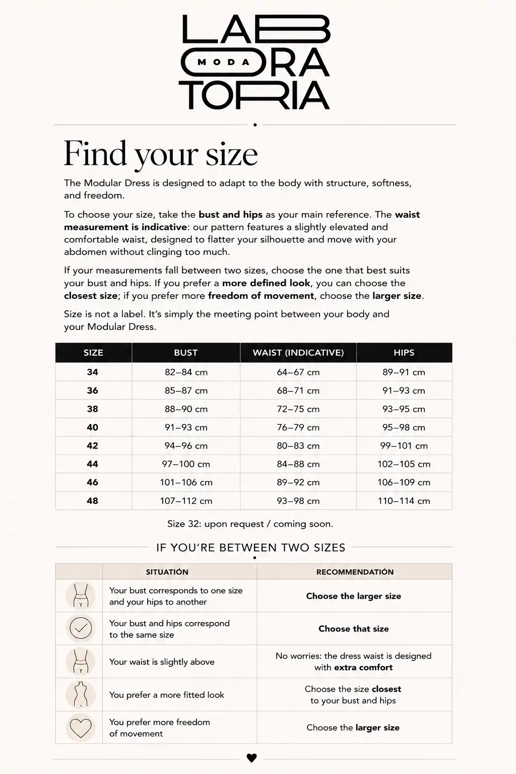 size guide